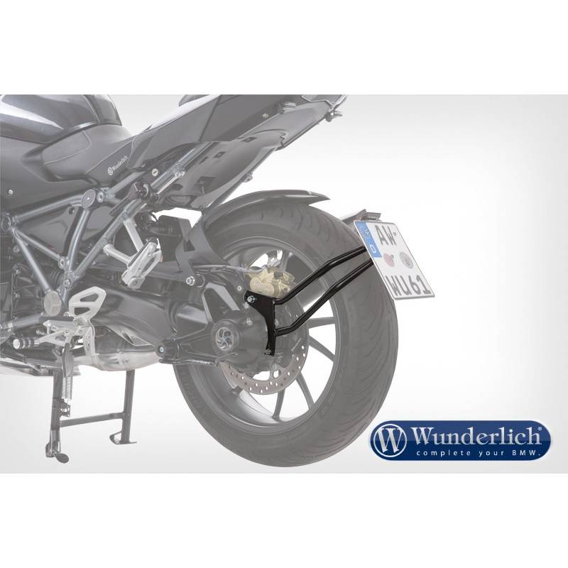 Support de plaque R1250GS Adventure - Wunderlich 38982-002