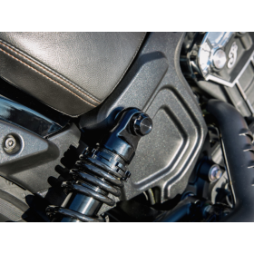 Kit Bouchons d'écrous d'axes de Suspensions Indian Scout - ABM Wunderkind