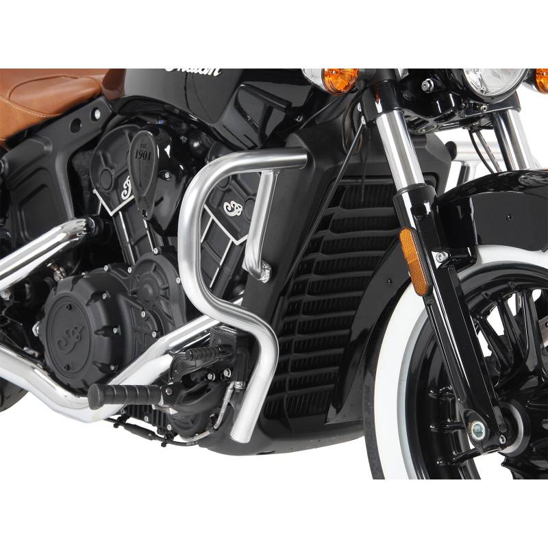 Pare carter Indian Scout Bobber - Hepco-Becker Chrome