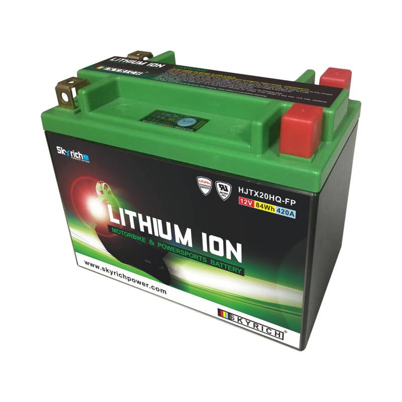 BATTERIE LITHIUM SKYRICH HJTX20HQ-FP - YTX20L-BS