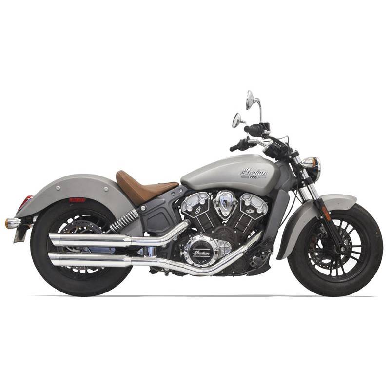 Silencieux Indian Scout - Bassani 8S17SC Chrome