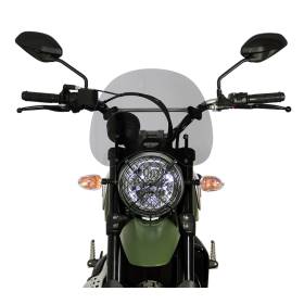 Bulle Ducati Scrambler 800 - MRA Tourisme Noir