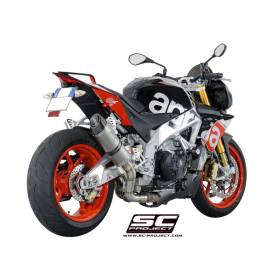 Silencieux Aprilia Tuono V4 15-16 / SC Project Titane