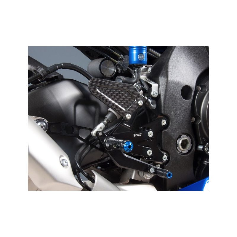 COMMANDES RECULÉES BONAMICI YAMAHA YZF-R1/R1M 2015-2019 - Y011