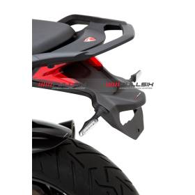 SUPPORT DE PLAQUE CARBONE DUCATI MULTISTRADA 1200 - 1260 - FULLSIX CARBON