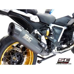 Silencieux R1250GS Adventure - Titane Gris SC Project B30-86MG