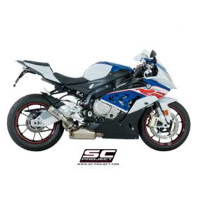 Silencieux BMW S1000RR 17-18 / SC Project Titane + grille