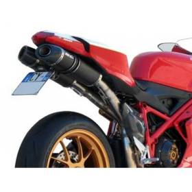 Silencieux Ducati 1098 - SC Project Ovale Noir