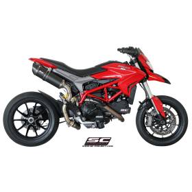 Silencieux Ducati Hypermotard 821 - SC Project Haut Noir