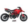 Silencieux Ducati Hypermotard 821 - SC Project Haut Noir