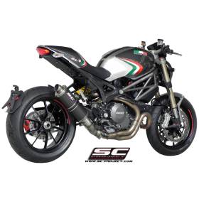 Silencieux Ducati Monster 1100 EVO - SC Project R60