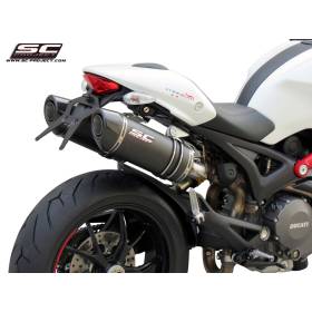 Silencieux Ducati Monster 1100/S - SC Project Carbone