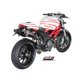 Silencieux Ducati Monster 696 - SC Project GP Titane