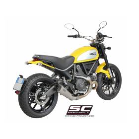 Silencieux Ducati Scrambler 800 - SC Project Titane