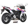 Silencieux Honda CBR500R 12-16 / SC Project Carbone