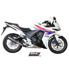 Silencieux Honda CBR500R 12-16 / SC Project Noir