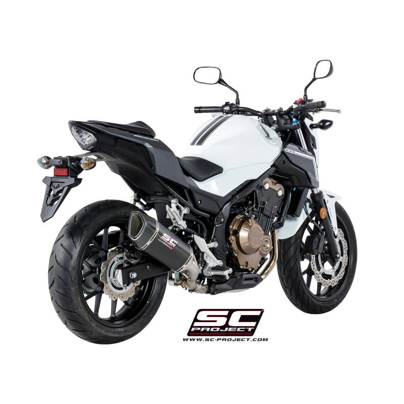 Silencieux Honda CBR500R - SC Project SC1-R Carbone