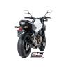 Silencieux Honda CBR500R 17-18 / SC Project Oval Titane