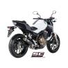 Silencieux Honda CB500X - SC Project GP-M2 Carbone