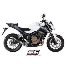 Silencieux Honda CB500X - SC Project GP-M2 Carbone