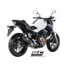 Silencieux Honda CB500F - SC Project Oval Carbone