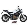 Silencieux Honda CB500F - SC Project Oval Carbone