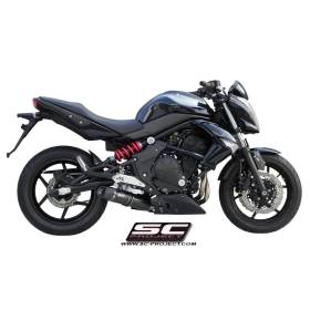 Silencieux Kawasaki ER6F 05-11 / SC Project Oval Noir