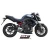 Silencieux Kawasaki Versys 650 07-11 / SC Project Carbone