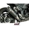 Silencieux Kawasaki Z300 - SC Project Oval Carbone