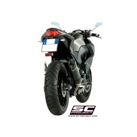 Silencieux Kawasaki Z300 - SC Project Oval Carbone