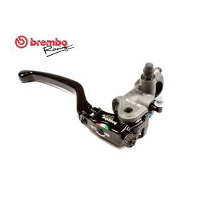 Maitre Cylindre Frein Moto Brembo Racing Maître-cylindre De Frein Brembo  Upgrade Pr19x16 Cnc Levier Long Repliable - Livraison Offerte 