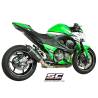 Silencieux Kawasaki Z800E - SC Project Oval Carbone