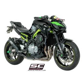 Silencieux Kawasaki Z900 - SC Project S1 Titane Noir