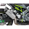 Silencieux Kawasaki Z900 - SC Project SC1-R Titane