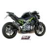 Silencieux Kawasaki Z900 - SC Project Oval Carbone