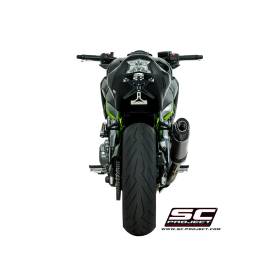 Silencieux Kawasaki Z900 - SC Project Oval Titane