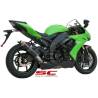 Silencieux Kawasaki ZX10R 08-10 / SC Project GP Titane