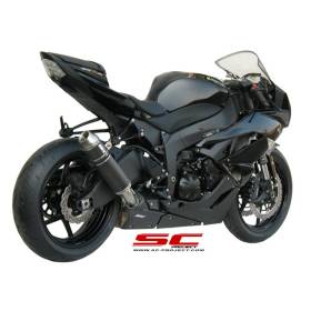 Silencieux Kawasaki ZX6R 09-12 / SC Project GP-EVO Carbone