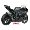 Silencieux Kawasaki ZX6R 09-12 / SC Project GP-EVO Carbone