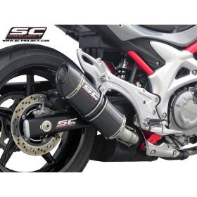 Silencieux Suzuki Gladius 650 - SC Project Carbone