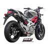 Silencieux Suzuki Gladius 650 - SC Project Carbone