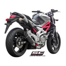 Silencieux Suzuki Gladius 650 - SC Project Titane