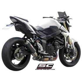 Silencieux Suzuki GSR750 - SC Project GP-M2 Carbone