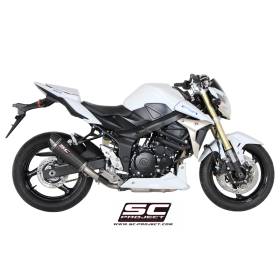 Silencieux Suzuki GSR750 - SC Project Conic Carbone