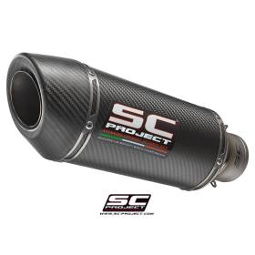 Silencieux Suzuki GSR750 - SC Project Oval Carbone