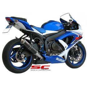 Silencieux Suzuki GSXR600 08-10 / SC Project GP Carbone