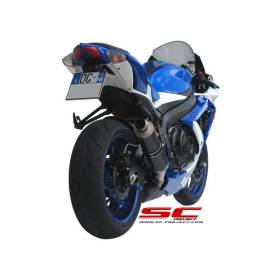 Silencieux Suzuki GSXR600 08-10 / SC Project GP Carbone