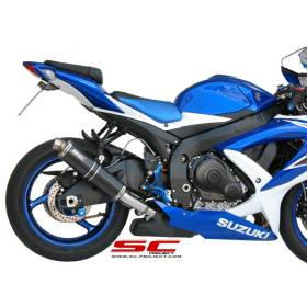 Silencieux Suzuki GSXR600 08-10 / SC Project GP Carbone