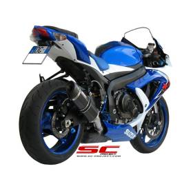 Silencieux Suzuki GSXR600 08-10 / SC Project Noir