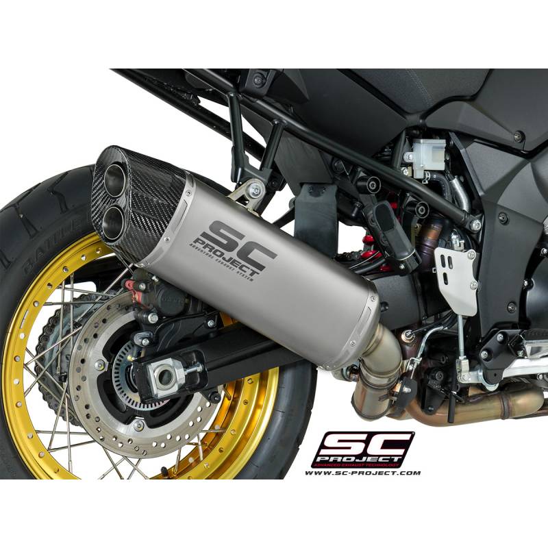 Silencieux Suzuki V-Strom 1000 - SC Project Titane